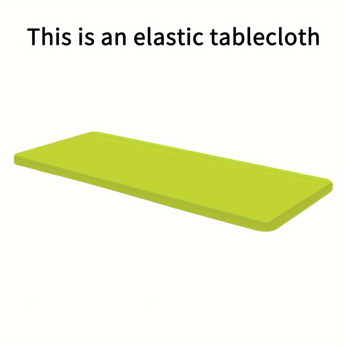 Rectangular Semi-Circle Tablecloth