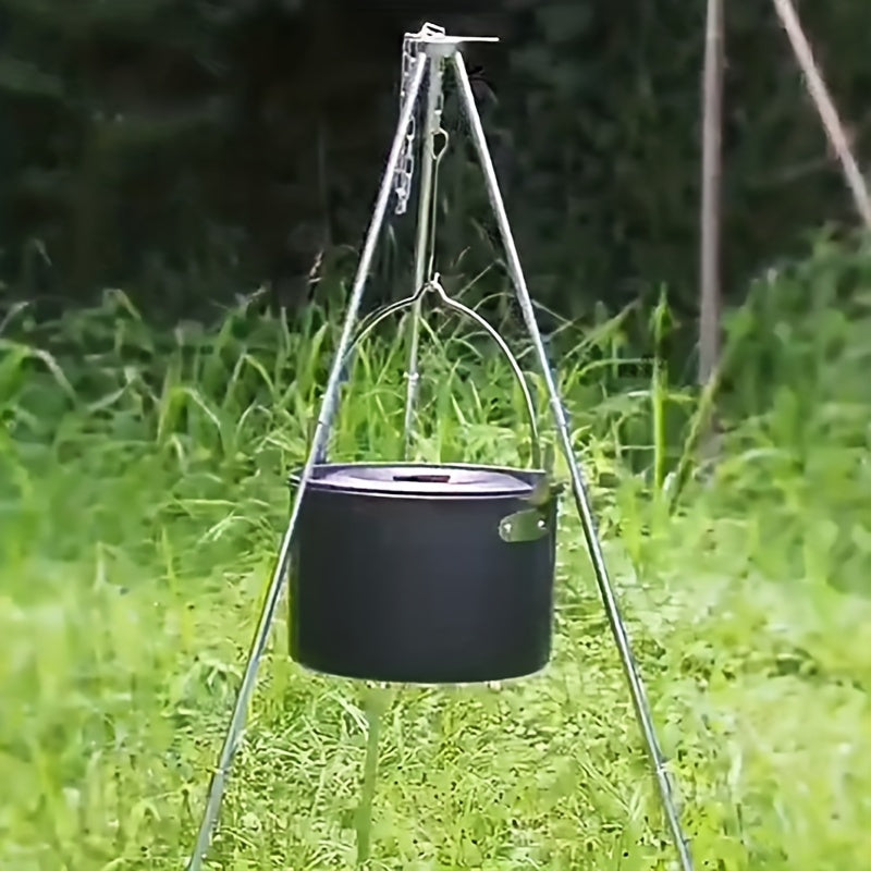 1pc 3 Sections Outdoor Camping Bonfire Stand