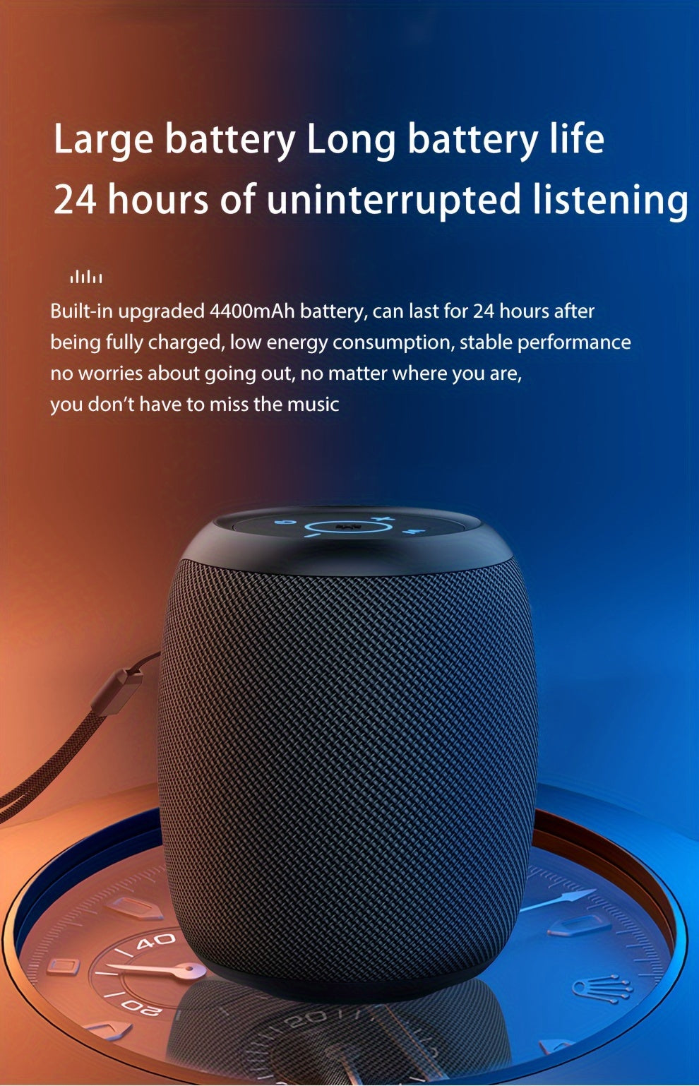 10W Wireless Speakers, Outdoor Portable