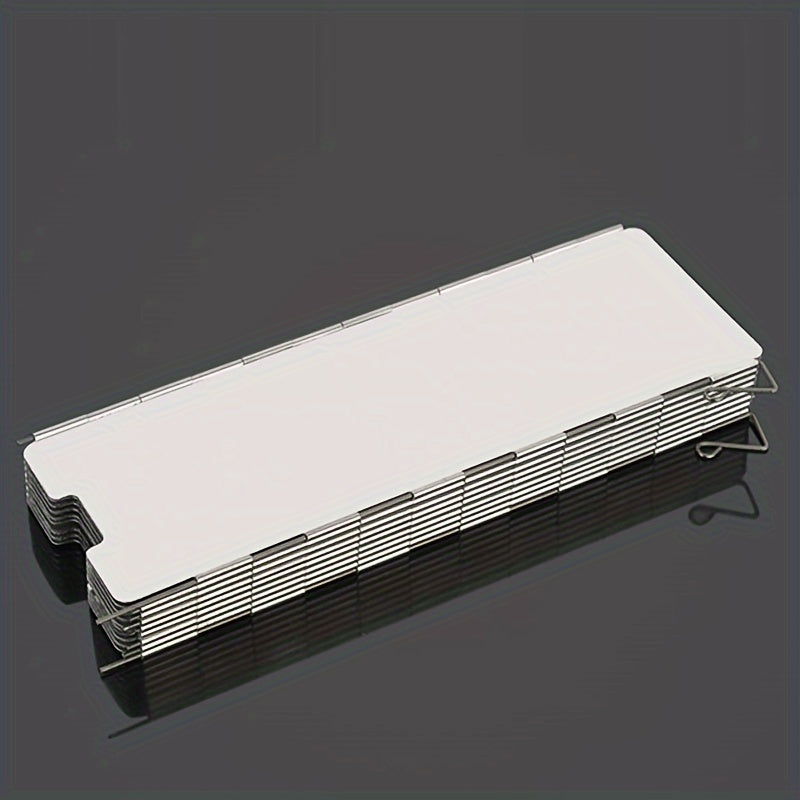 1 Set Ultra-Lightweight Aluminum Alloy Windshield - Foldable, Windproof