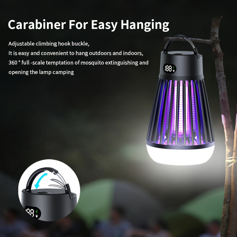 Rechargeable 2-in-1 Mosquito And Fly Killer Lamp