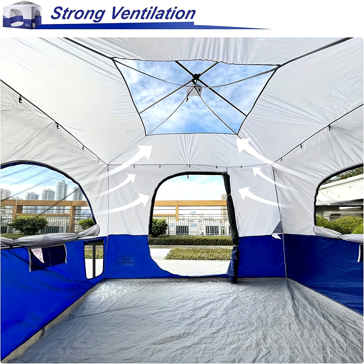 KAMPKEEPER Camping Cube, Converts 10'x10' Straight Leg Canopy into Inner Pop Up Tent