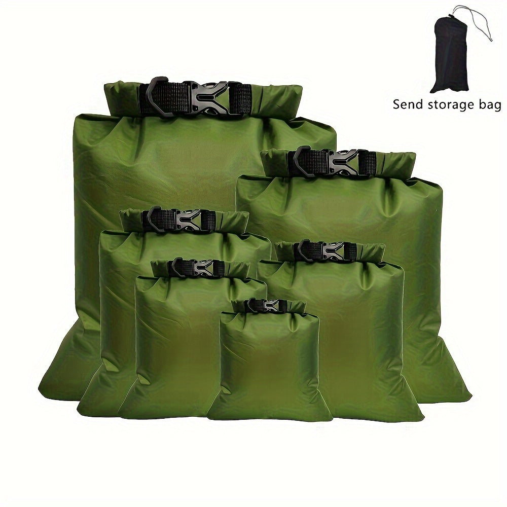 6pcs Waterproof Dry Bag Set - Ultra-Lightweight, Large Capacity