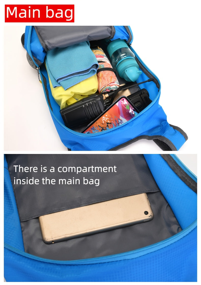 5.28gal Lightweight Outdoor Sports Backpack - Breathable