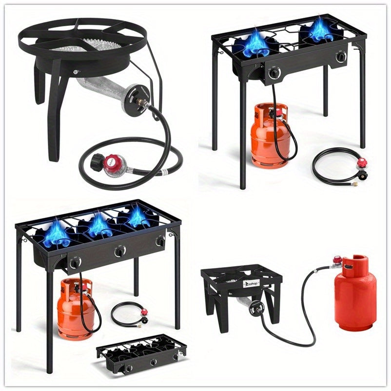 3/2/1 Burner Gas Propane Stove Outdoor Camping Picnic Grill