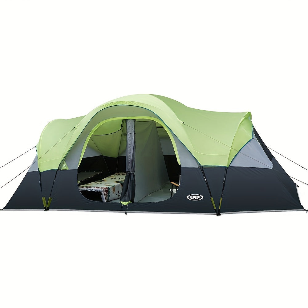 10-Person Double Layer Waterproof Big Camping Tent