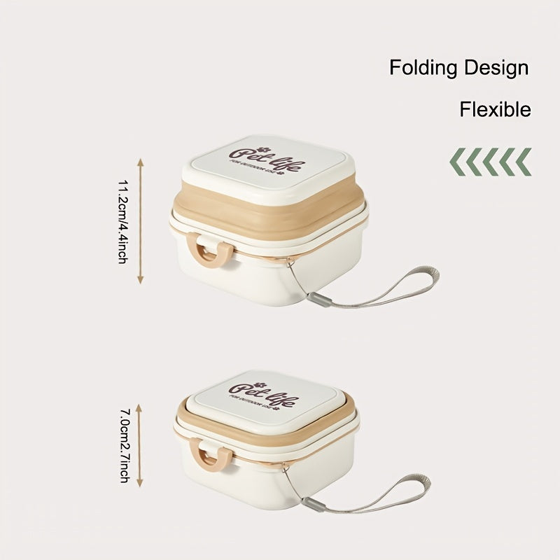 Pet Dancer 2-in-1 Portable Dog Bowl for Travel