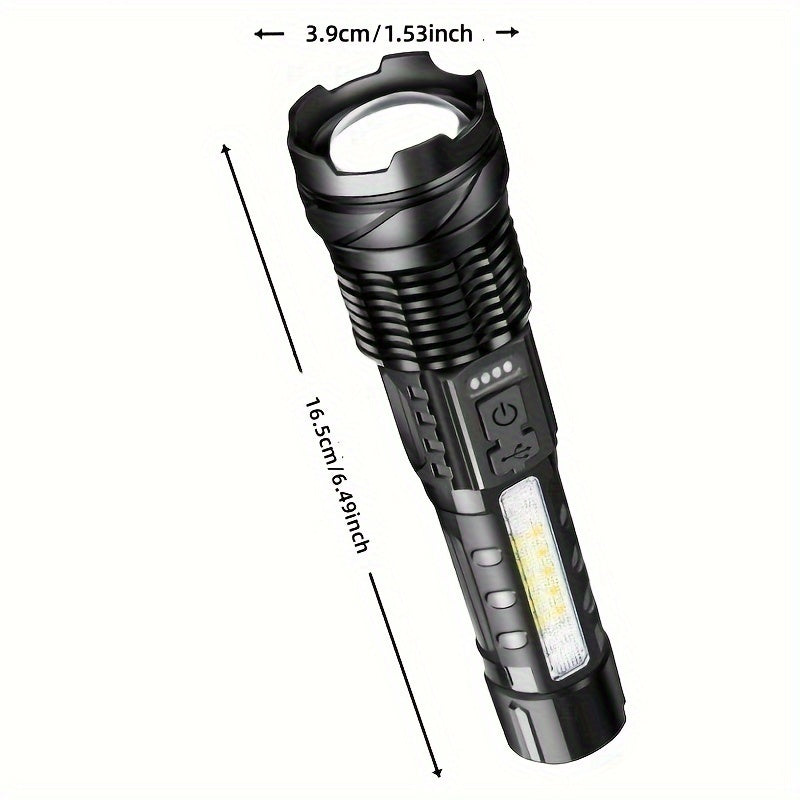 Super Powerful Rechargeable LED Torch Flood Light