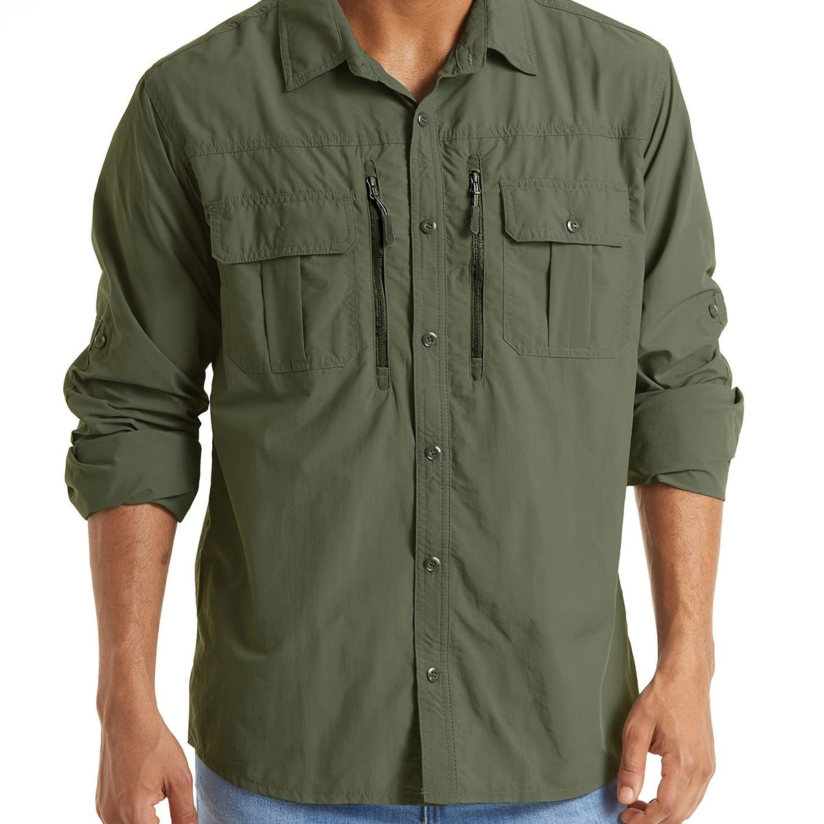 Men's Outdoor Quick Dry Shirts Long Sleeve
