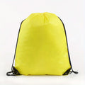 Vibrant Nylon Drawstring Backpack  16"- Lightweight & Durable