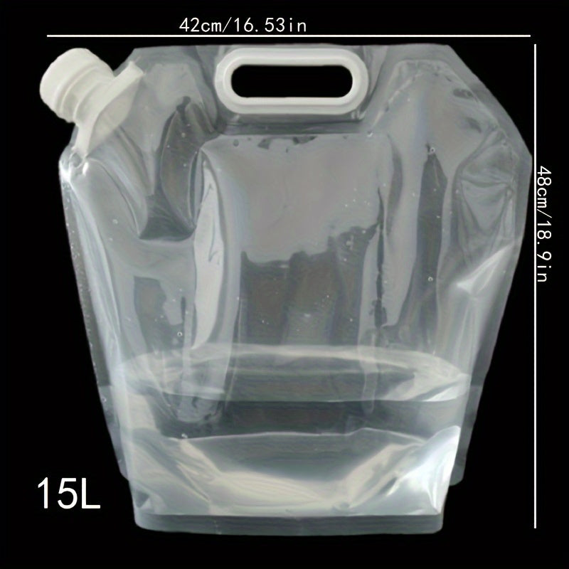 1.32gal/1.45gal/2.64gal/3.96gal Collapsible Water Container Bag