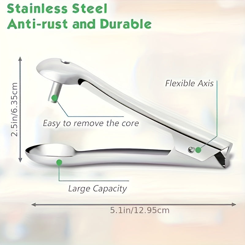 Cherry Corer, Reusable Hand Pressed Corer