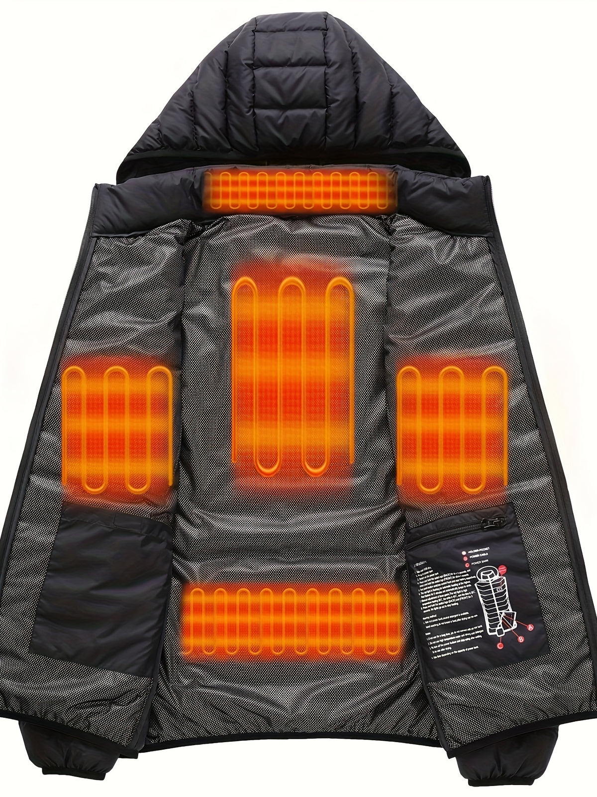 Men's Warm And Fast Heating Sports Jacket