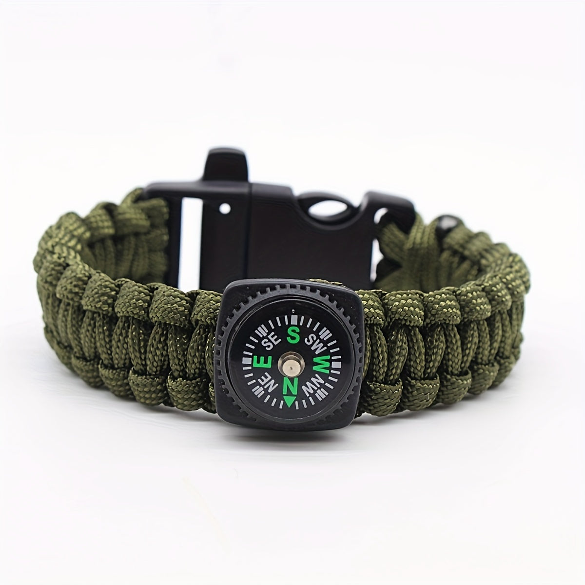 Ultimate Paracord Survival Bracelet - Loud Whistle