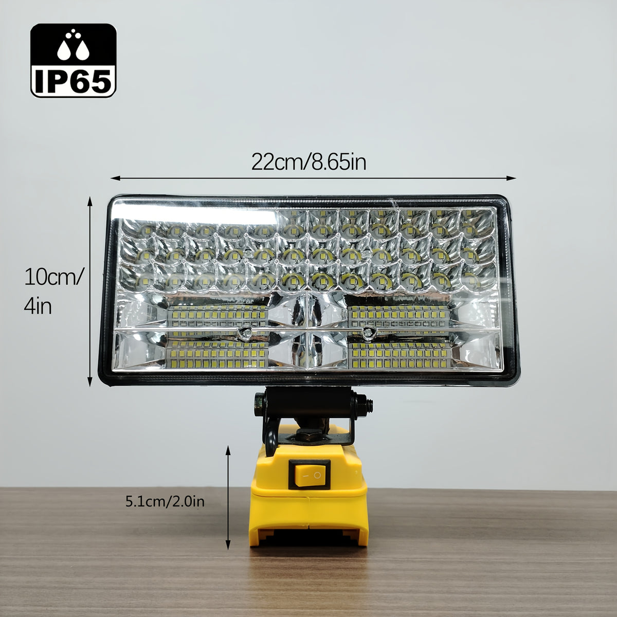 Water and Dust Resistant 48W 3800 Lumens/60W 4500 Lumens/90W 5400 Lumens