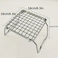 Mini BBQ Grill, Stainless Steel Portable Camping Pot Holder