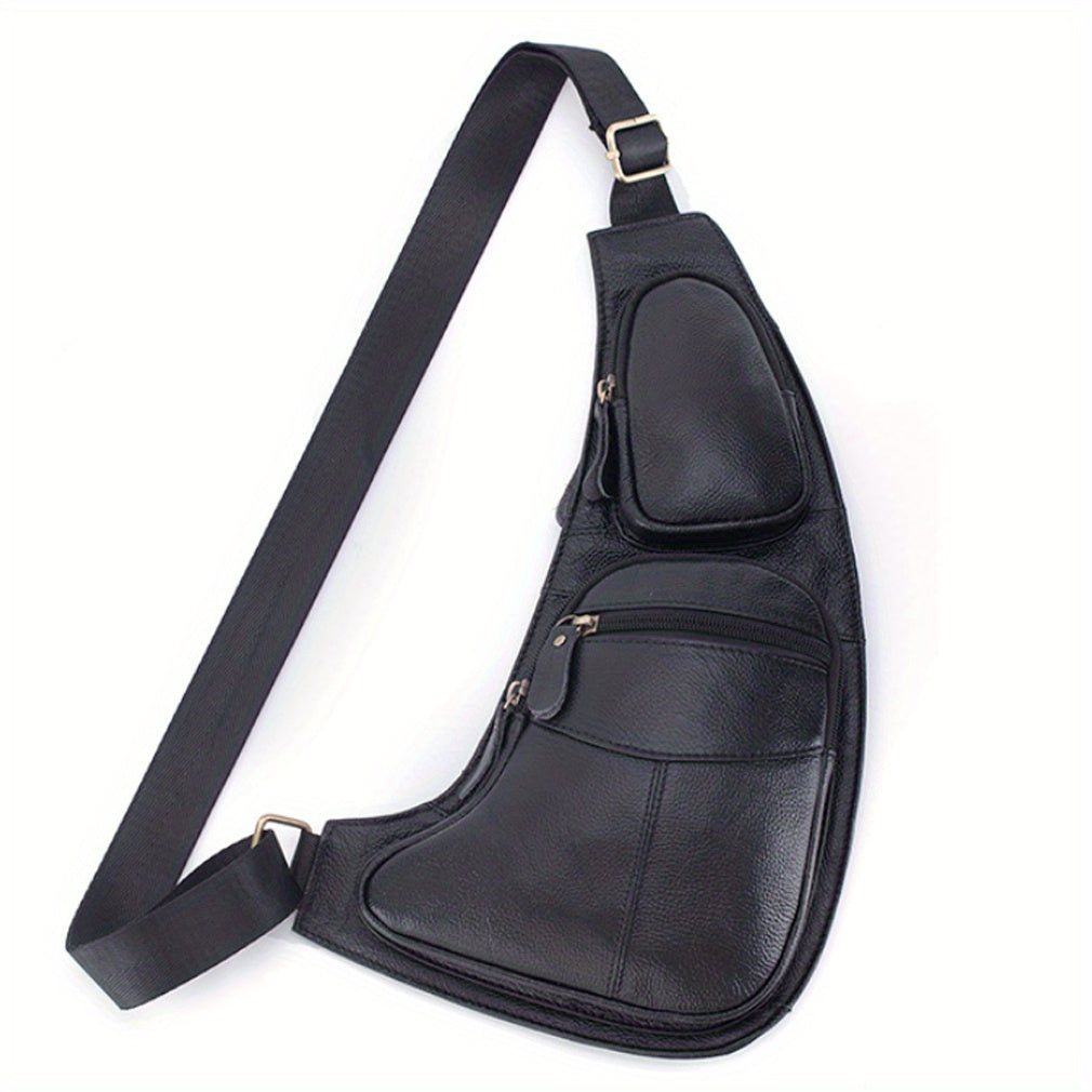 Vintage Genuine Leather Sling Bag