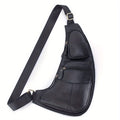 Vintage Genuine Leather Sling Bag