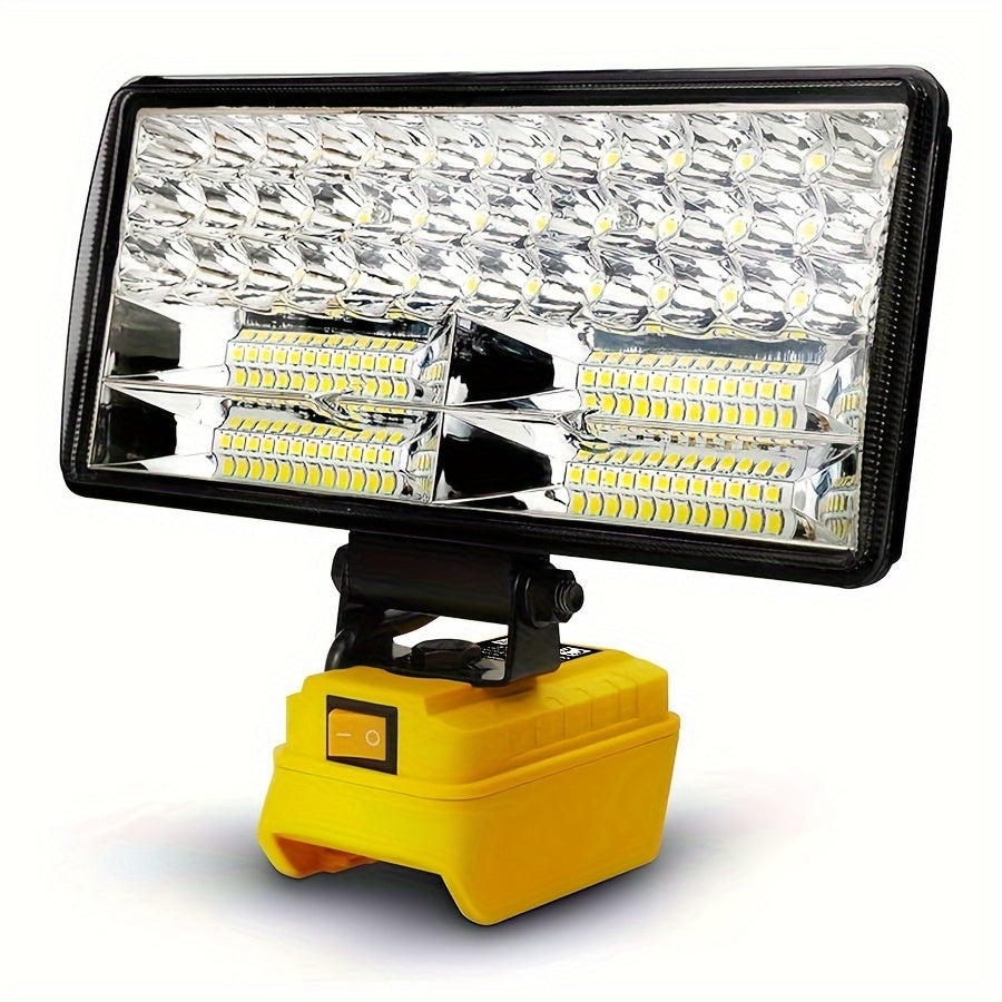 LED Work Light For DeWALT 20V MAX Battery, 90W 5400LM/60W 4500LM/48W 3800LM