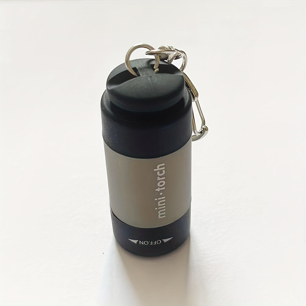 USB Rechargeable Portable Flashlight Keychain