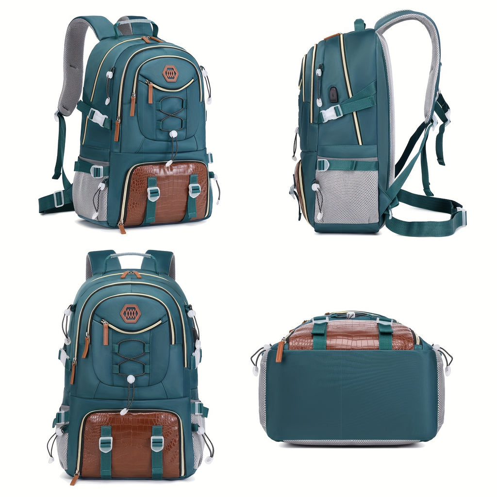 1/2pcs Outdoor Travel Backpack, Waterproof Large Capacity