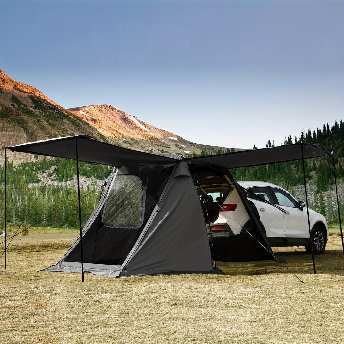 SUV Car Tent, Tailgate Shade Awning Tent for Camping