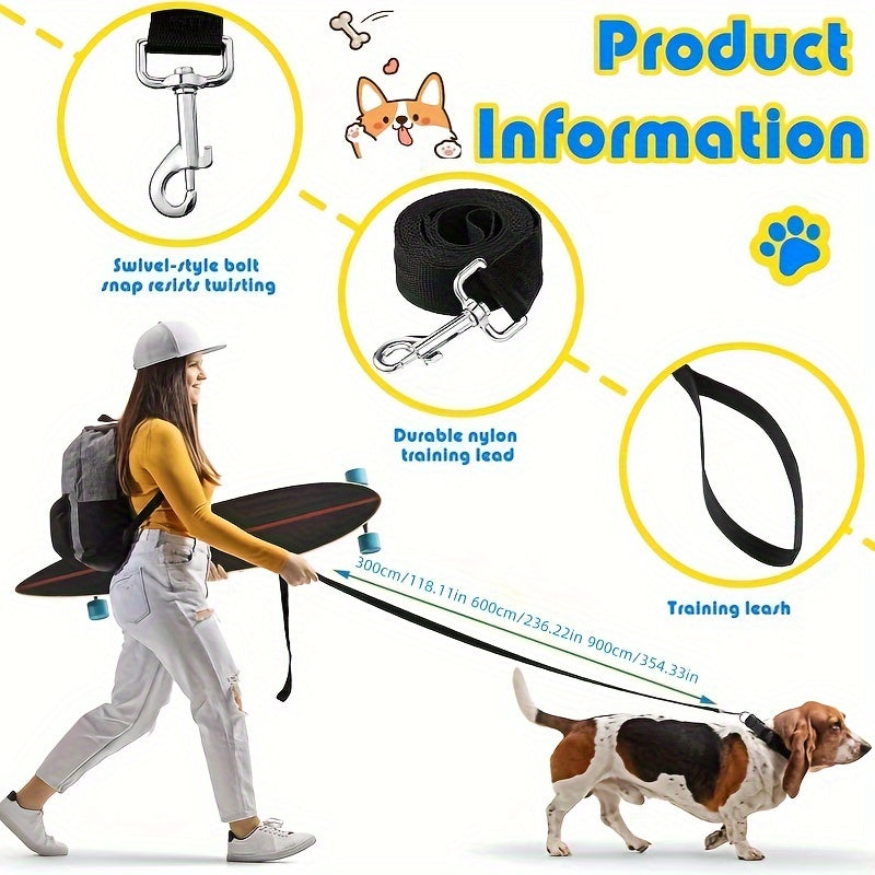 Nylon Dog Training Leash Walking