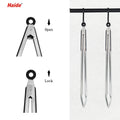 18inch Food Tongs Stainless Steel Silicone Heat Resistant