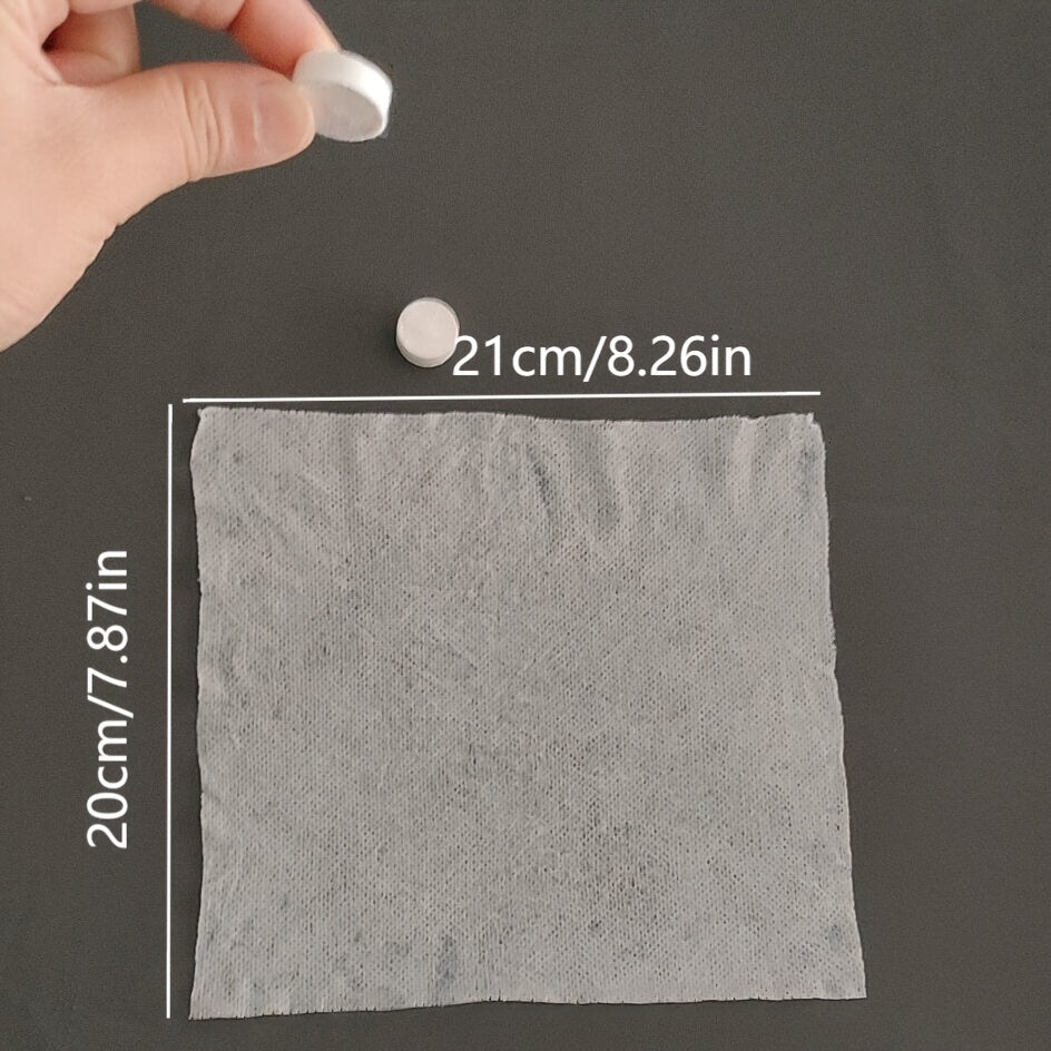 Ultra-Lightweight Compressed Face Towels - Soft, Absorbent, Quick-Drying
