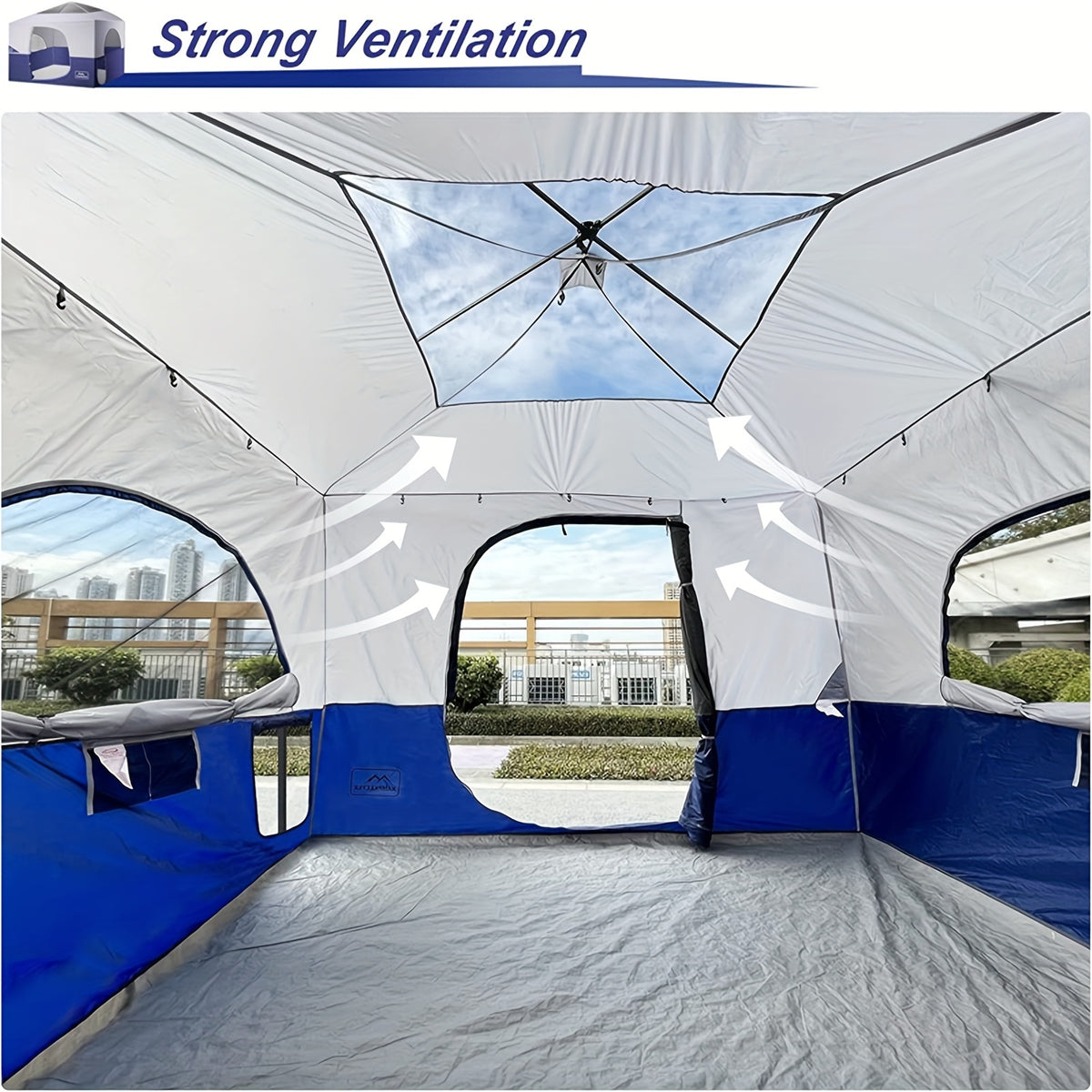 KAMPKEEPER Camping Cube, Converts 10'x10' Straight Leg Canopy into Inner Pop Up Tent