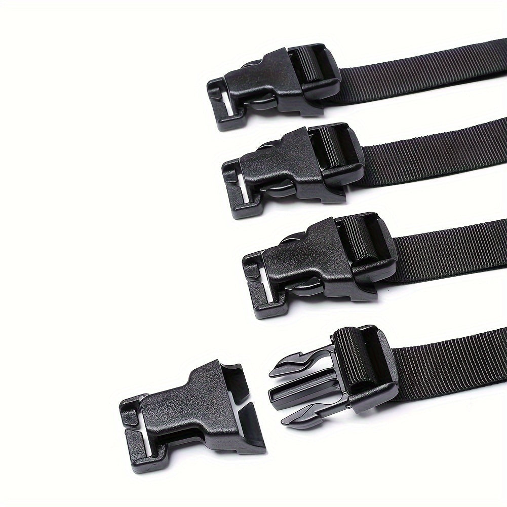 2pcs Molle Straps With Buckle Clips