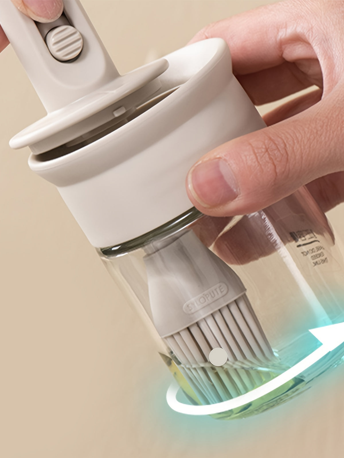 Barbecue Brush With Oil Pot