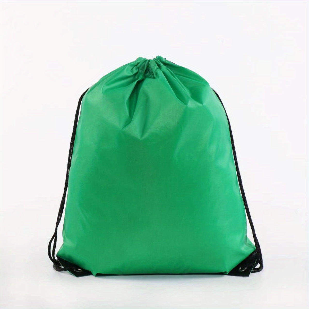 Vibrant Nylon Drawstring Backpack  16"- Lightweight & Durable