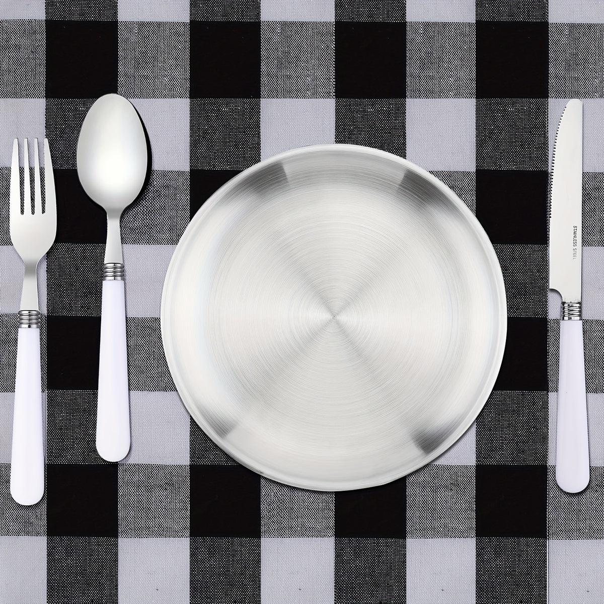 Camp Silverware Picnic Tableware Storage Set
