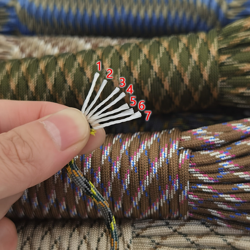 Durable Braided Paracord  Strong 4mm Diameter, 16.4FT Length