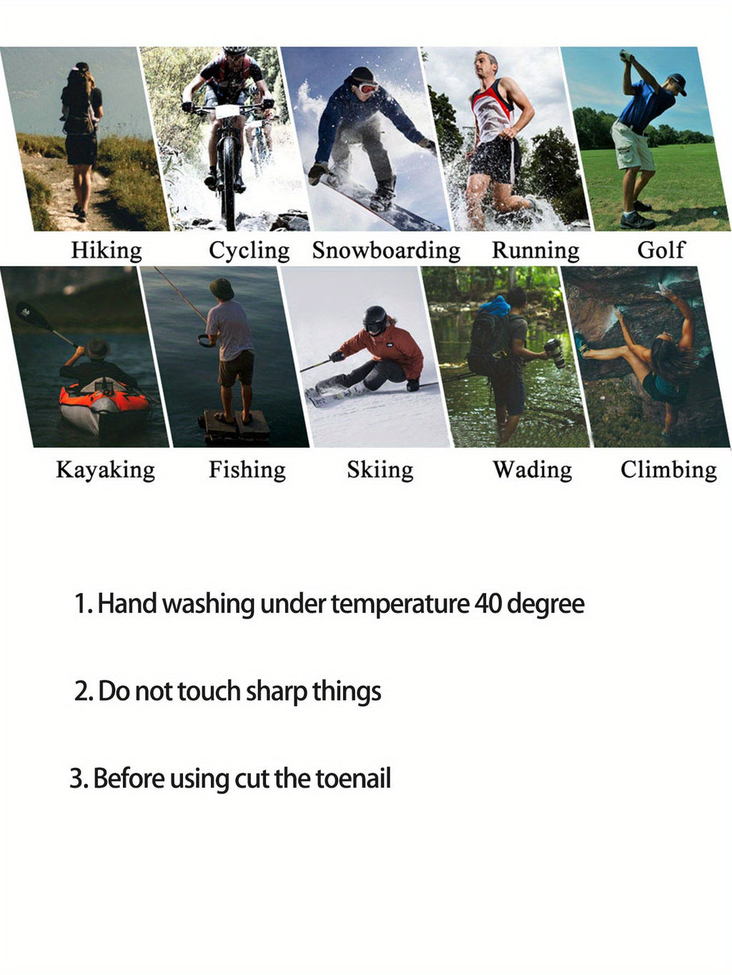 High Quality Hiking Socks, Running, Cycling, Skiing, Camping