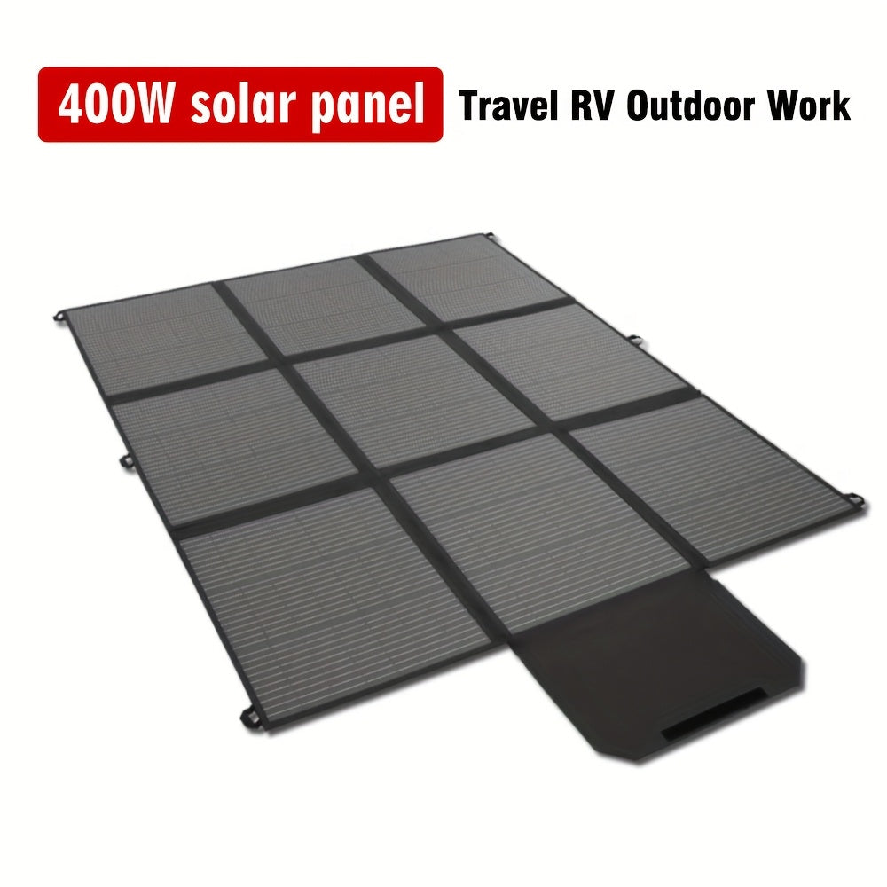 200W Portable Solar Panel with Adjustable Kickstands & Foldable Design