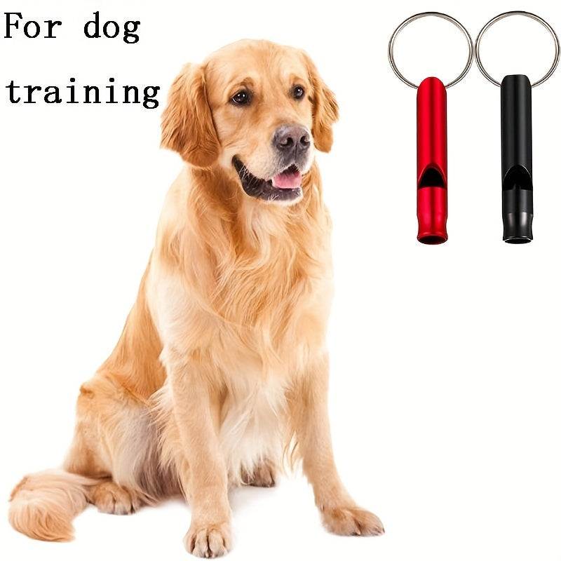 50-Pack Colorful Aluminum Alloy Emergency Whistles with Keychain