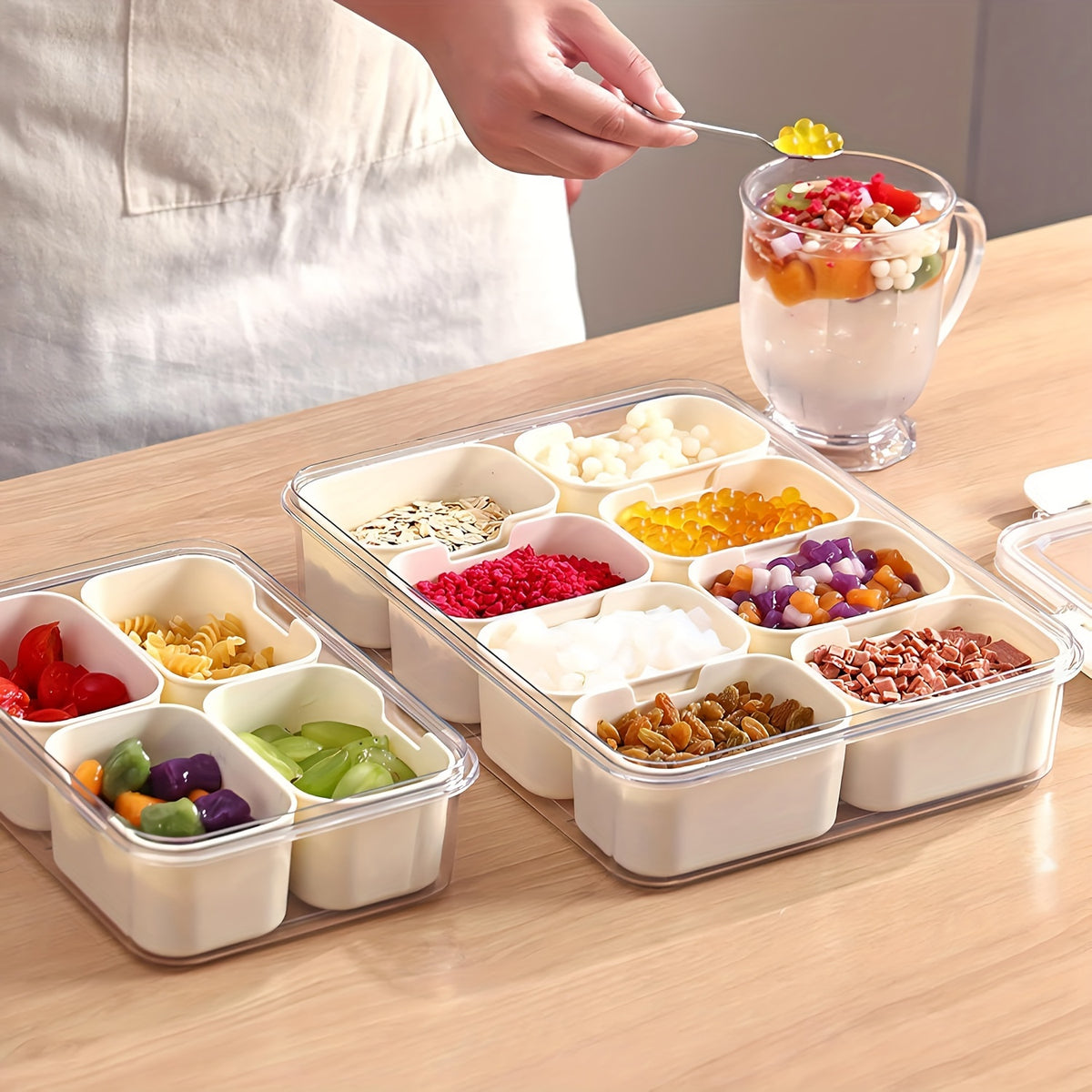 2-Packs/4Packs, Snackle Box Charcuterie Container