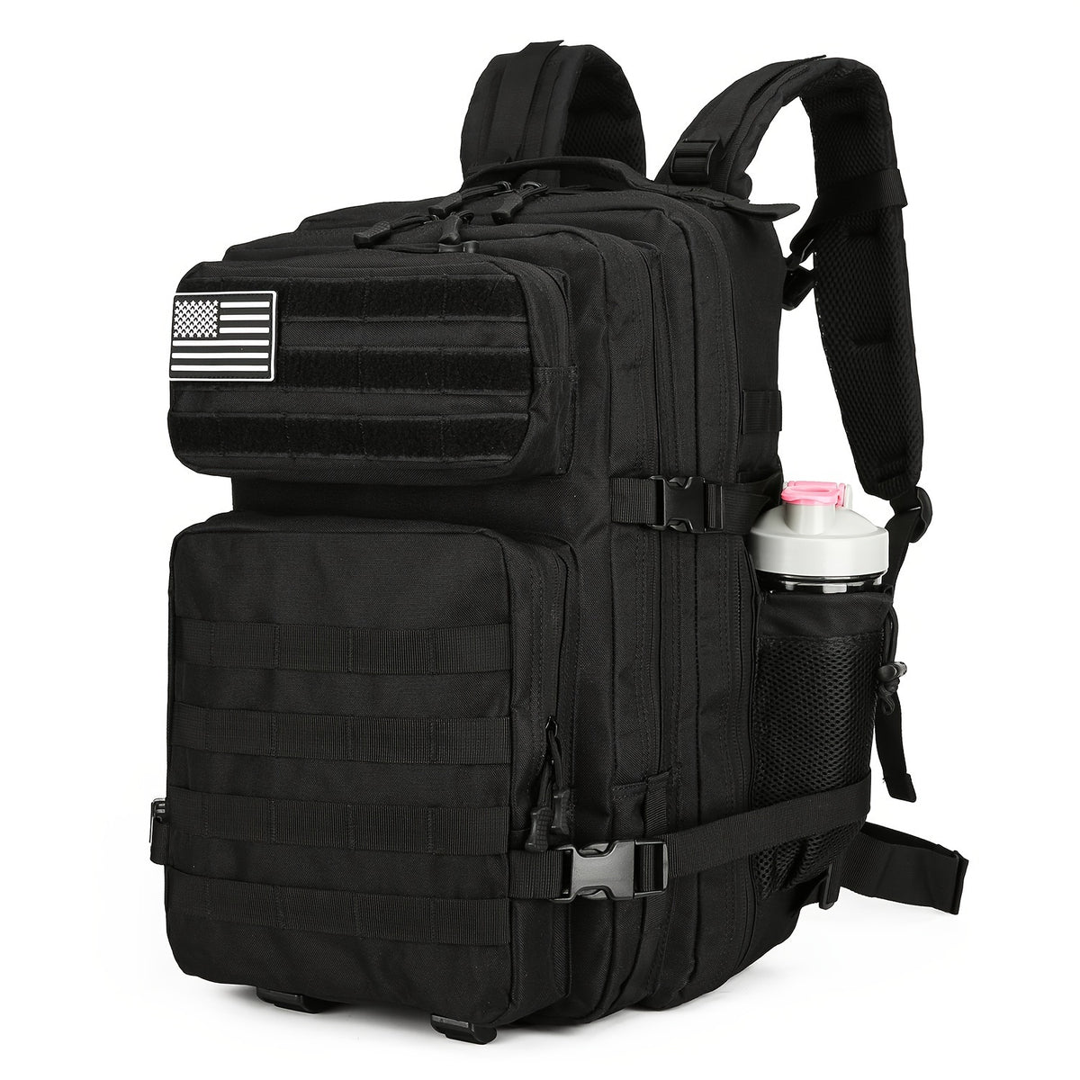 25L Large Capacity Rucksack Backpack - Water-Resistant