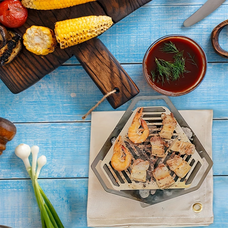 2pcs Mini Grill Wood Stove Burner Picnic Stove