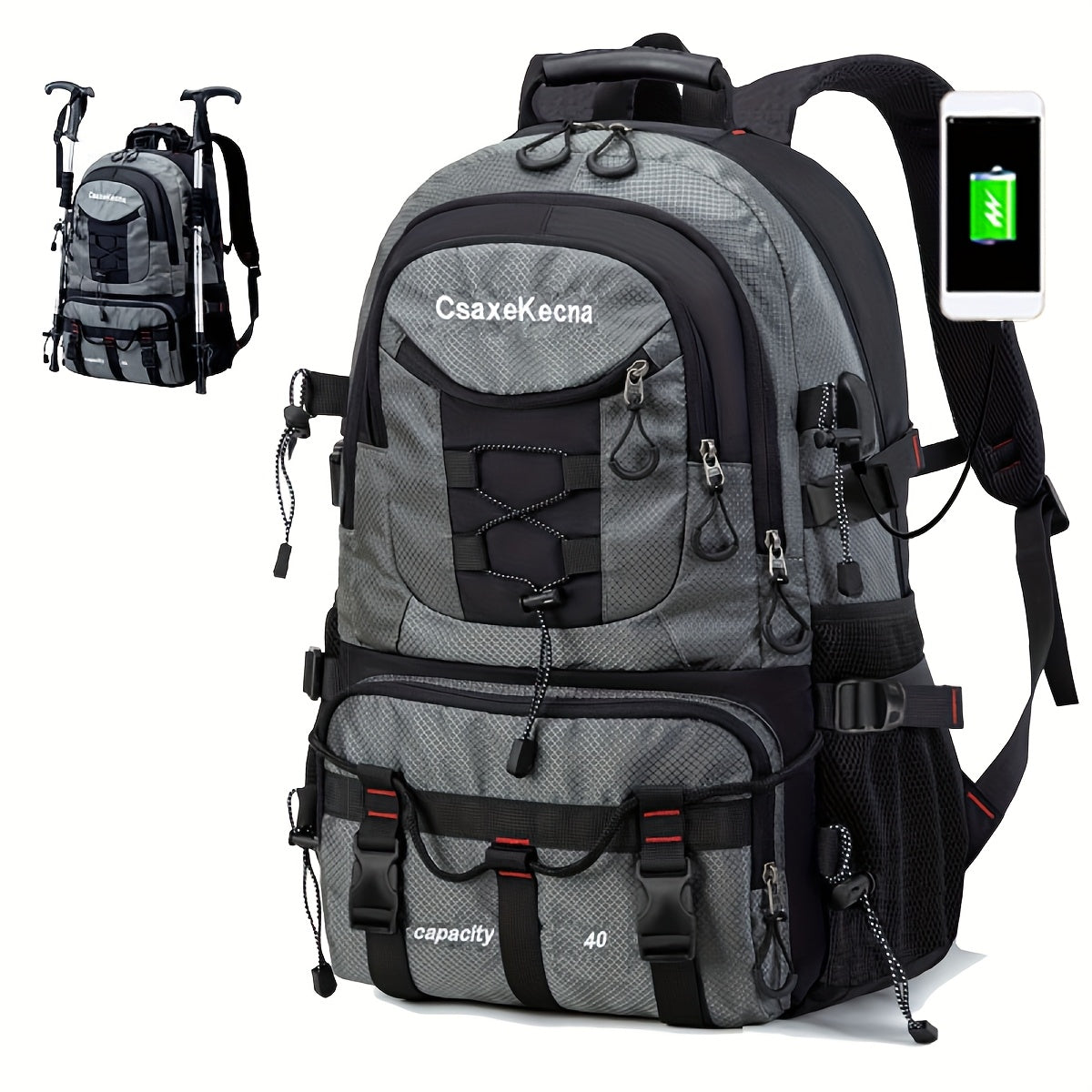 17-inch Laptop Compatible Durable Polyester Backpack