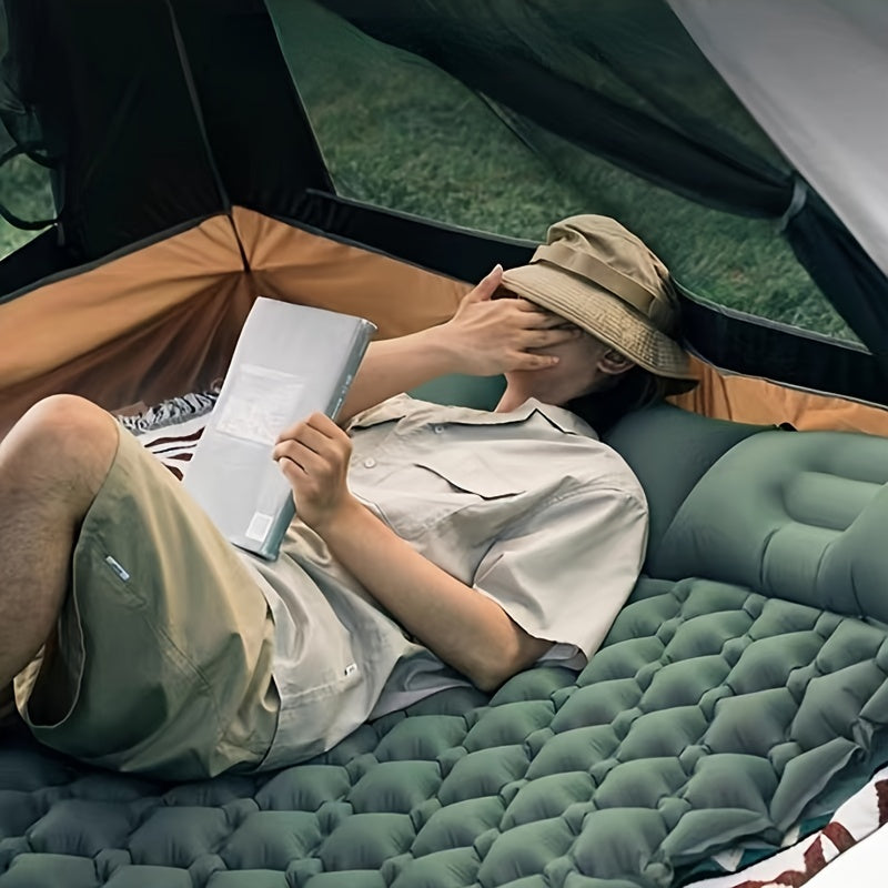 Inflatable Mat, Double Sleeping Mat, Portable Moisture-proof