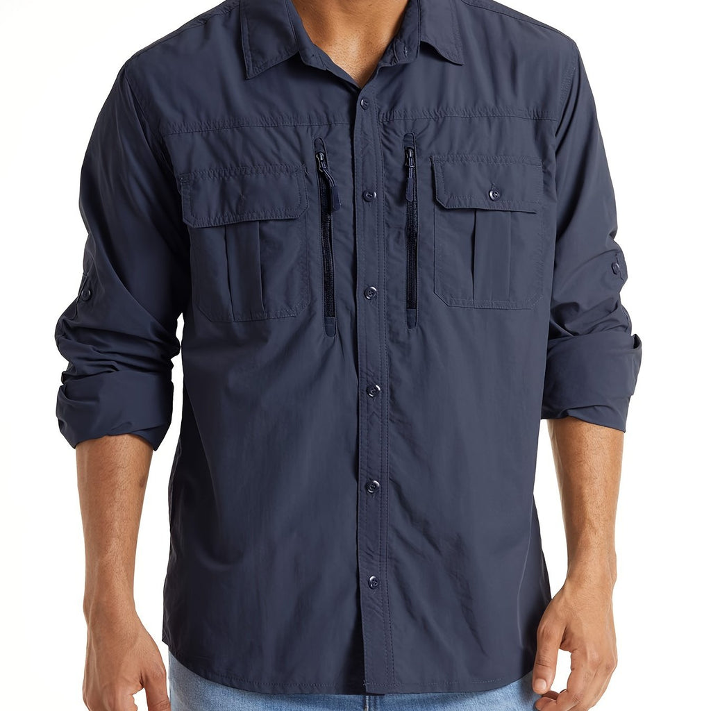 Men's Outdoor Quick Dry Shirts Long Sleeve