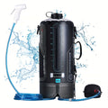 12/20L TPU Portable Camping Shower Bag-Easy Fill with Foot Pump