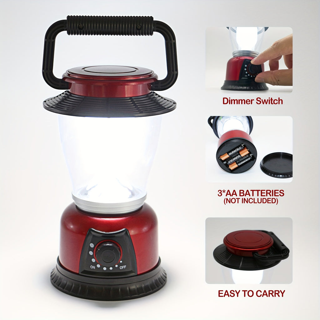 1/2/4pcs LED Lantern Dimmable Battery Powered Camping Lights