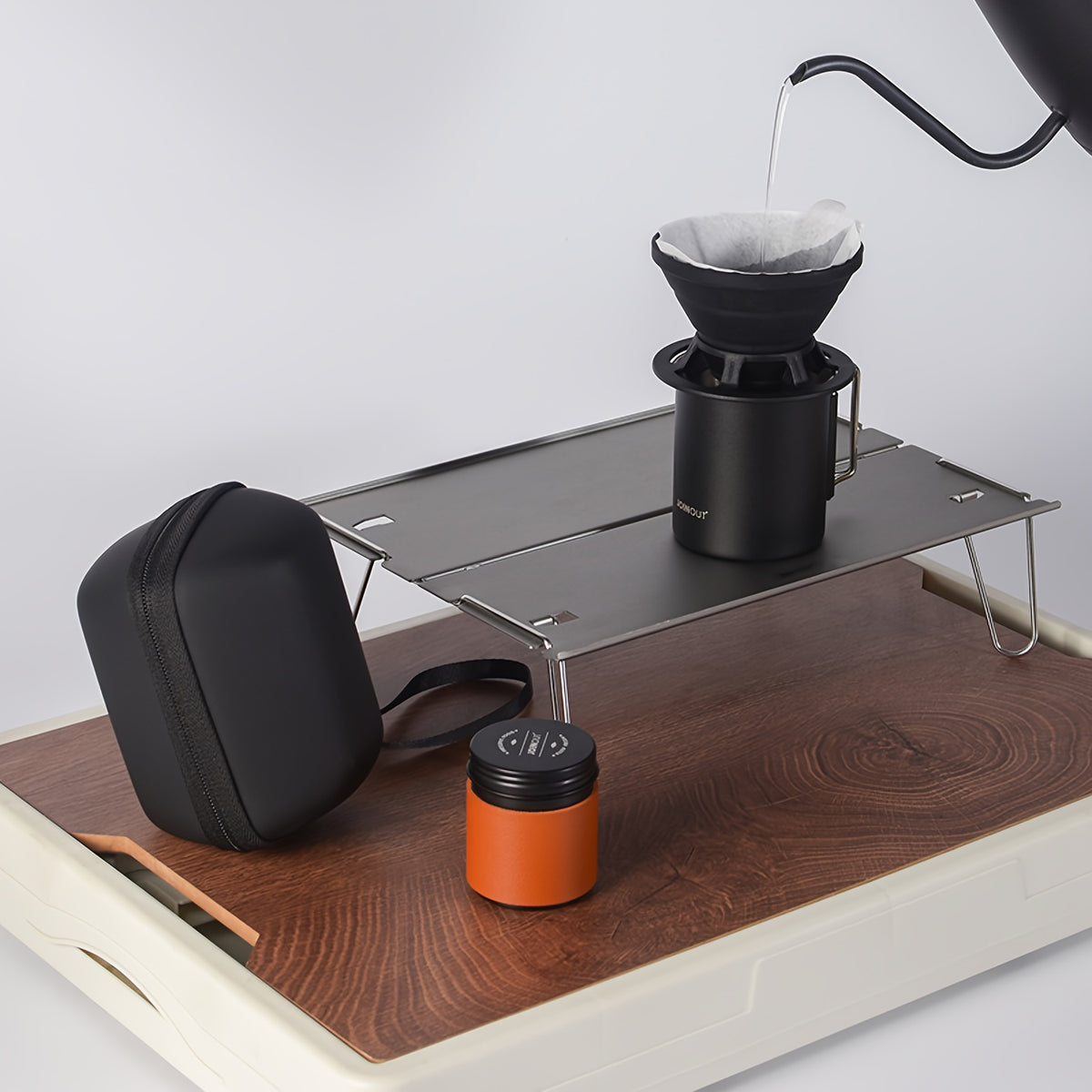 Stainless Steel Portable Set
