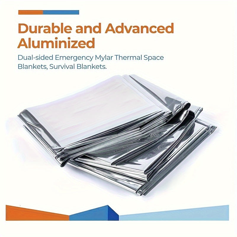 1/3/5/10pcs Emergency Thermal Blankets | 51" X 82"