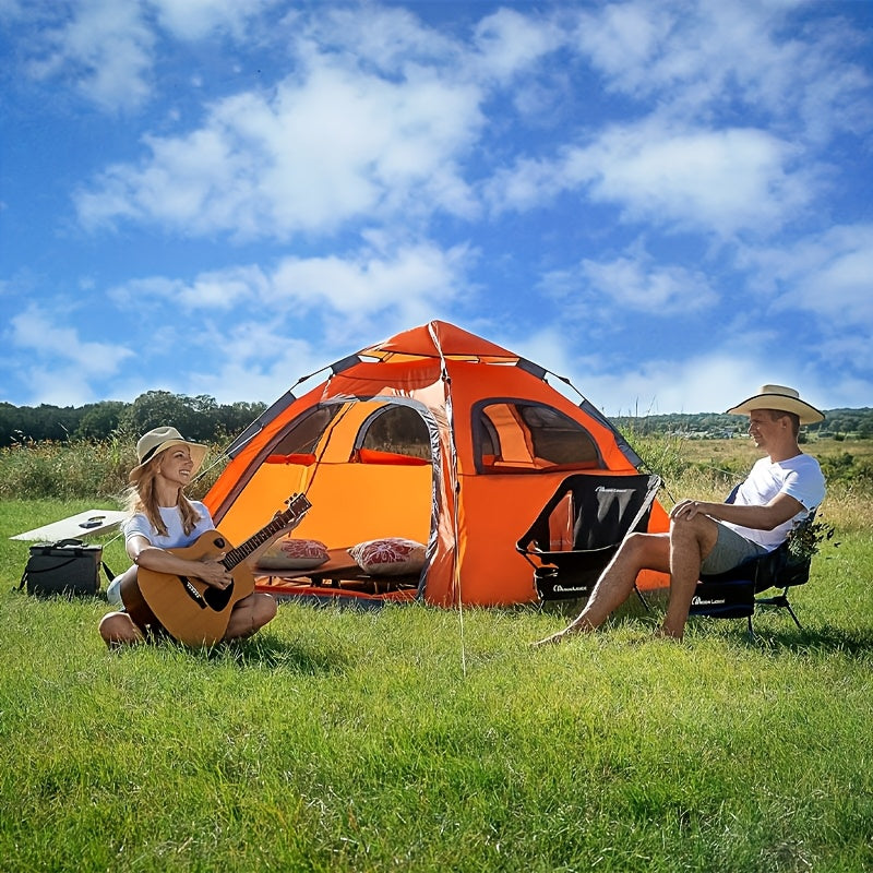 4-5 Person Portable Instant Pop-Up  Camping Tent - Waterproof, Windproof