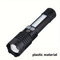 Ultra-Bright LED Flashlight with 5 Modes - USB Rechargeable